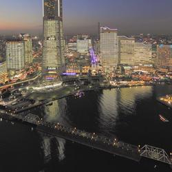 2019年 TOWERS Milight～みなとみらい21オフィス全館ライトアップ～リリース配信しました。の写真