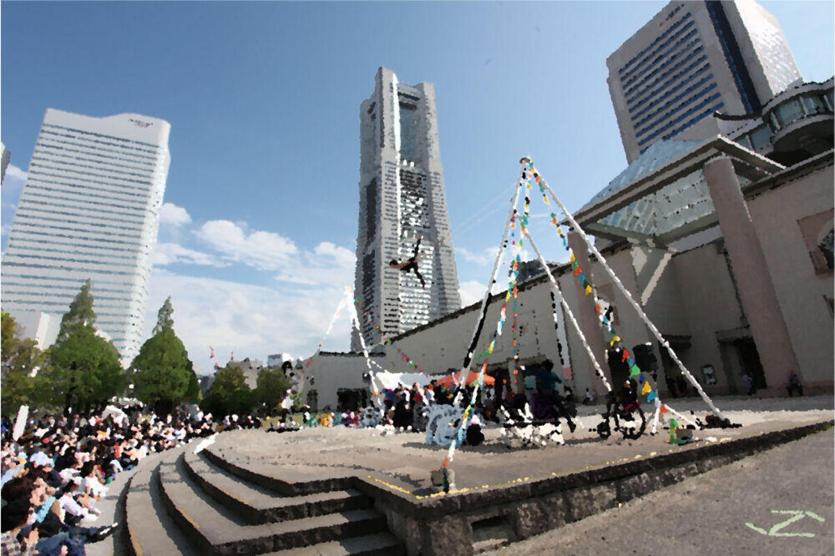 「ヨコハマ大道芸2021 inみなとみらい２１」開催中止についての写真