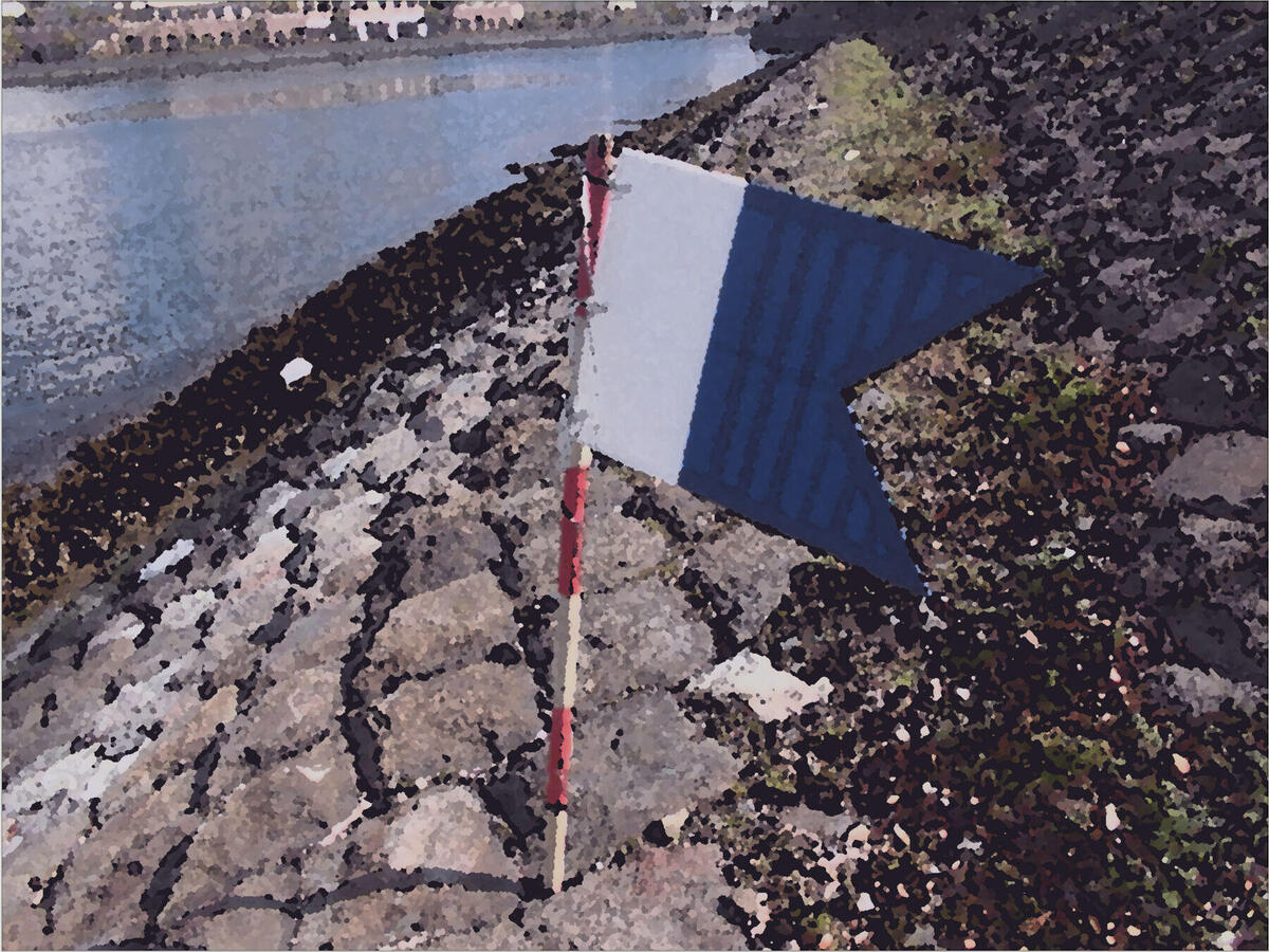 2022年度の水環境調査を行いました。(調査実施日：2023年３月７日）の写真