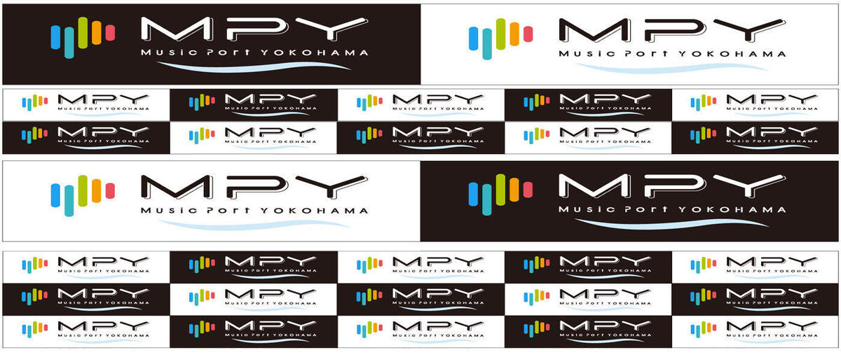 「Music Port YOKOHAMA」フラッグが秋のグランモール公園を彩っています♪の写真